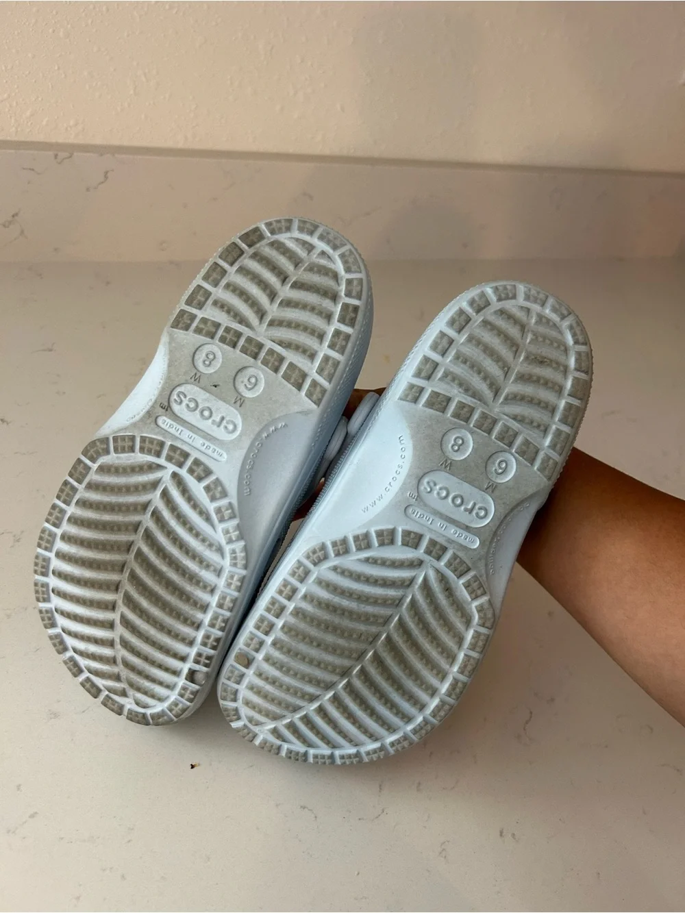 CROCS Kids' Classic Clog in Light Blue